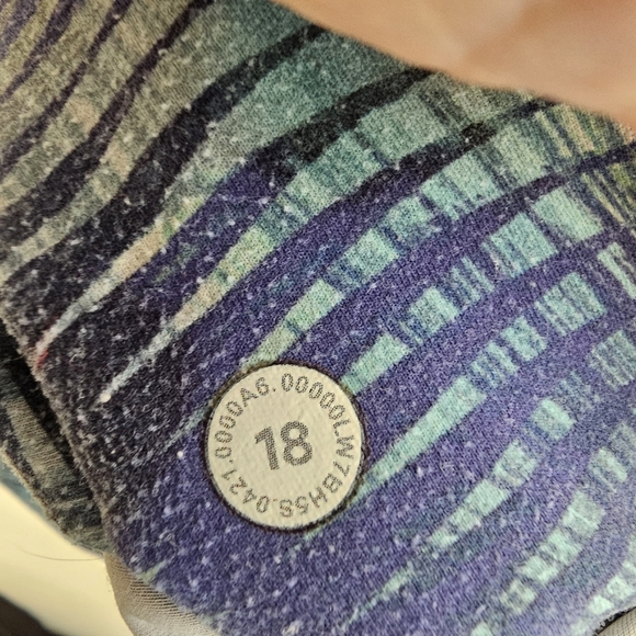 Lululemon Invigorate Short 8” Everlux Shapeshifter Blue Size 18 Pockets - Picture 8 of 11